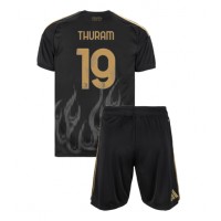 Juventus Khephren Thuram #19 Kolmas Peliasu Lasten 2026-27 Lyhythihainen (+ Lyhyet housut)